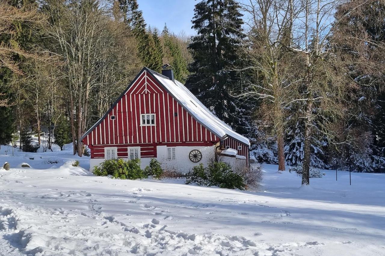 Enjoyharrachov - Atraktivni Slunny Klimatizovany Apartman 14 V Centru Harrachova Se Saunou, Parkovanim, Wifi-Wlan, Sat, Herni Konzoli, Pc S Win 10, Netflix Zdarma A Moznosti Dobijeni Auta S Jedinecnym Vyhledem Na Certovu Horu Se Skokanskymi Mustky Exterior foto